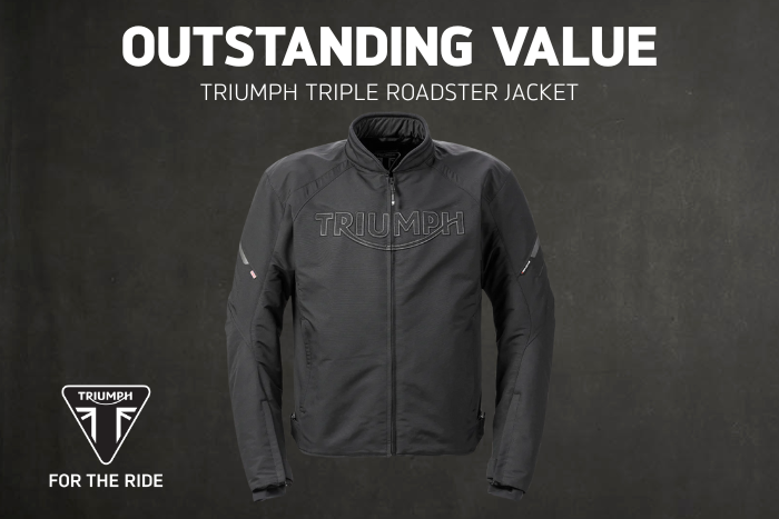 Why the Triumph Triple Roadster Jacket Might Be the Best Value Gear on the Outlet Right Now