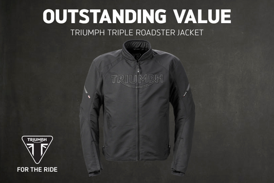 Why the Triumph Triple Roadster Jacket Might Be the Best Value Gear on the Outlet Right Now
