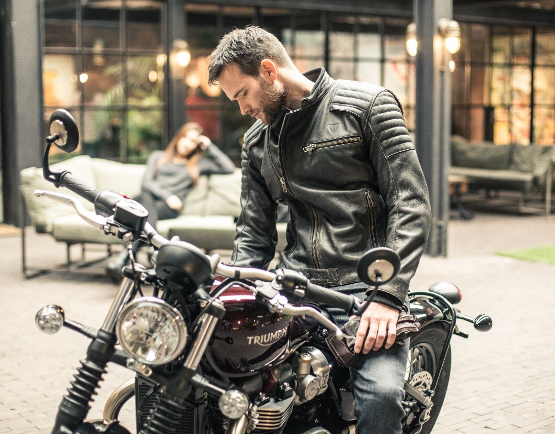 bobber black jacket LS3
