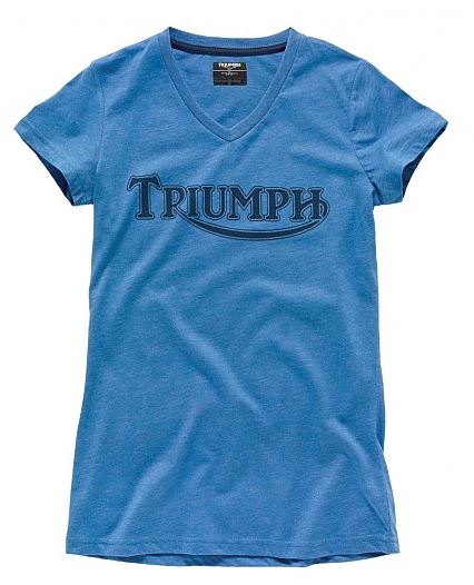 Ladies Vintage Logo Denim Tee