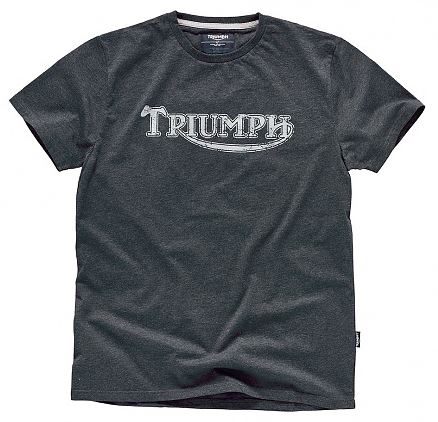 Vintage Logo Tee Charcoal